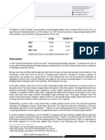 Letter To Investors, Q1 2021 Performance: ACML Performance Is Net of Fees and Standard Costs