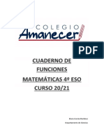 Cuaderno de Funciones 4º ESO