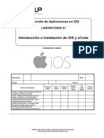 Lab 01 - Introducción e Instalación de IOS y Xcode