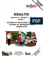 Health: Quarter 3: Module 1 - 2 Week 1 Stages of Infection, Leading Causes of Morbidity and Mortality