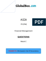 F9 - Mock C - Questions