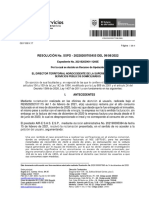 RESOLUCIÓN No. SSPD - 20228200705455 DEL 09/08/2022