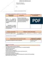 SESIÓN DE APRENDIZAJE RELIGION Cuaresma 1