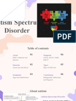 Autism Spectrum Disorder