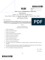 Income Tax 2 Question Paper