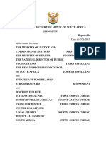 Minister of Justice and Correctional Services and Others V Estate Law James Stransham-Ford and Others 2017 (3) SA 152 (SCA)