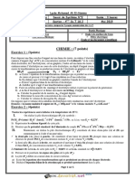 CHIMIE: (7 Points)