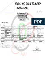 MA OL July 2022 First Semester