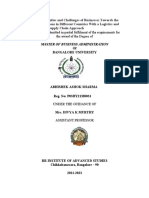Dissertation Submitted in Partial Fulfilment of The Requirements For The Award of The Degree of