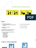 WSH Training Slides For Woodworking