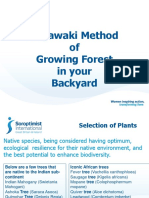 Miyawaki Method of Growing Forest in Your Backyard