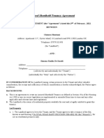 Assured Shorthold Tenancy Agreement: THIS TENANCY AGREEMENT (The "Agreement") Dated This 2 of February, 2022 Between