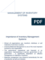 Inventory Concepts in SCM