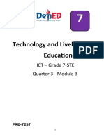 Technology and Livelihood Education: ICT - Grade 7-STE Quarter 3 - Module 3