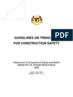 Guidelines On Trenching For Construction Safety