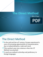 The Direct Method BA 3rd