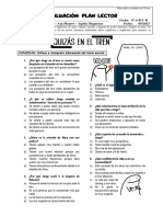 Examen de Infiere - Quizas en El Tren