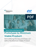 Reading 3 - Prototype To Minimum Viable Product PDF