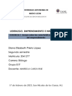 EVIDENCIA 1. Ensayo Sobre Las Características Del Entorno Del Emprendimiento