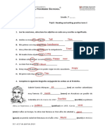 Reading and Writing - Answer Key - T2pdf