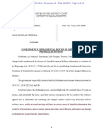 USA V Teixeira Detention Memo by USA