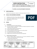 01-Calibration of Control Valves (Instrument Workshop)