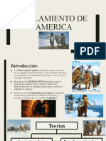 Poblamiento de America