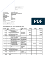 Feb-May SBI Statement