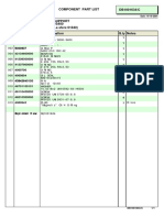 Description: Business Code: Discriminating:: DB1001634/C Component Part List