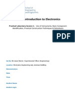 Lab Session 1 - Instruments - Components - Construction - Datasheets Rev 1