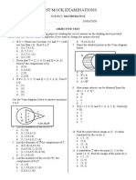 Maths JHS 3 - 1