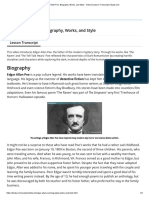 2edgar Allan Poe - Biography, Works, and Style - Video & Lesson Transcript