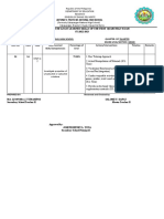 Action Plan Least Learned Science 7 Intervention