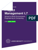 2022 Project Management Module Guide MSC BSE and FM - AIBE