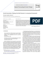 (2014) Social Innovation - Moving The Field Forward. A Conceptual Framework