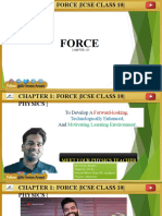 Icse Class 10 Force