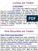 How Securities Are Traded