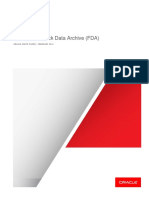 Oracle Flashback Data Archive