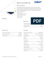 SKF WSTU 215-SRB-CRE Specification