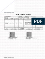 UBSAG GF 10B Remittance Advice