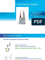 Volumetric Karl Fischer Titration