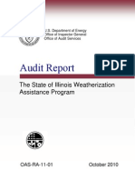 Dept. of Energy Report On Weatherization Program