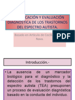 1.-Identificación y Evaluación Diagnóstica de Los Trastornos Del