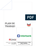 Plan de Trabajo Remodelacion Piso1 y Tienda Torre