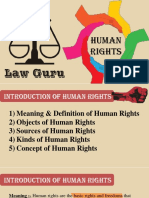 Introduction of Human Rights