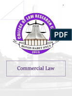 Commercial Law