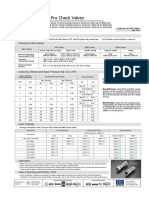 DK Lok v33 Series Inline Check Valve