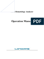 DC-30 Auto Hematology Anazlyer Operational Manual-ILONGCARE