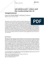 Padilla y Nelson (2010) Parenting and Adolescentes Values and Behaviour - Removed