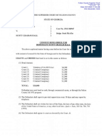 Scott Graham Hall Consent Order